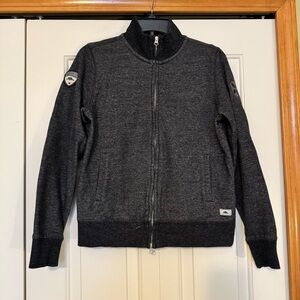 Roots‎ Cabin Pinehurst Fleece Full Zip Jacket Size Large